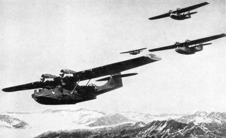 Catalina PBY-5s of PatWing 4
