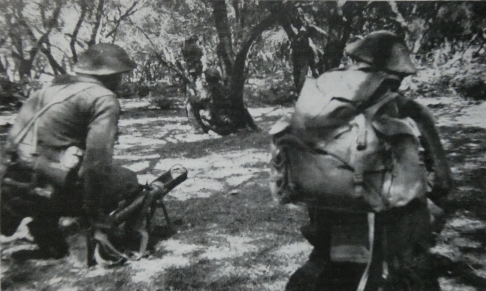 Commandos at Spilje, Albania, 1944 