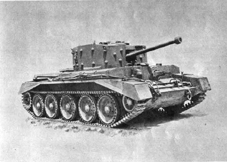 Front-right view of Cromwell Mk.I 