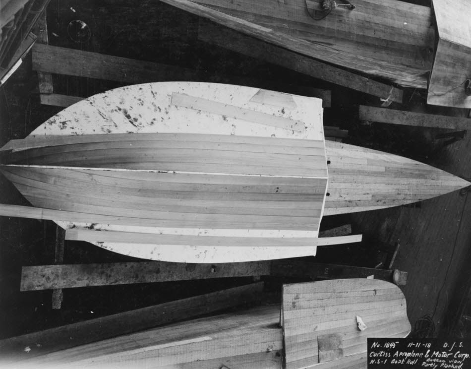 Boat Hull of Curtiss HS-1 