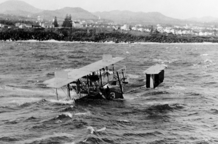 Curtiss NC-3 at Ponta Delgada, May 1919 