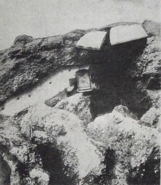 Damaged Belgian Fort at Liege, 1914 