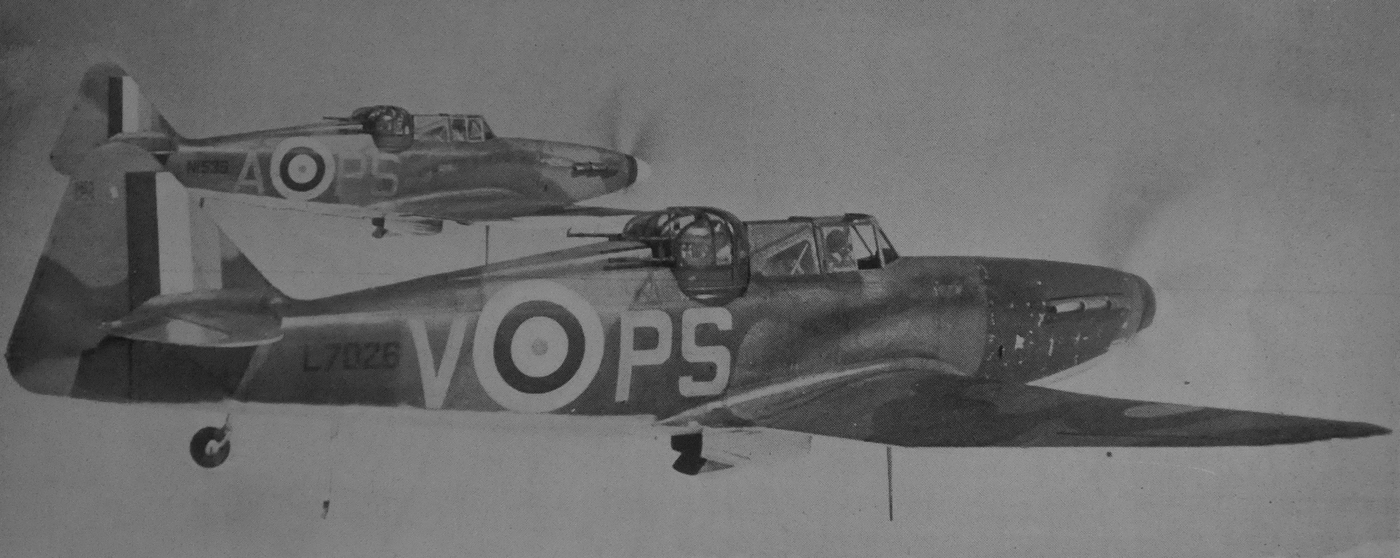 Boulton Paul Defiants of No.264 Squadron 
