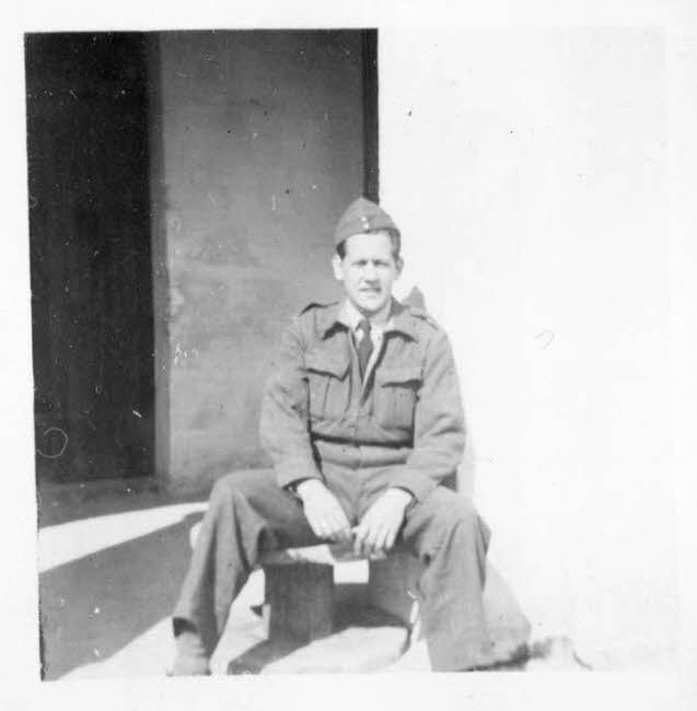 Dennis Burt on Malta, February 1945 