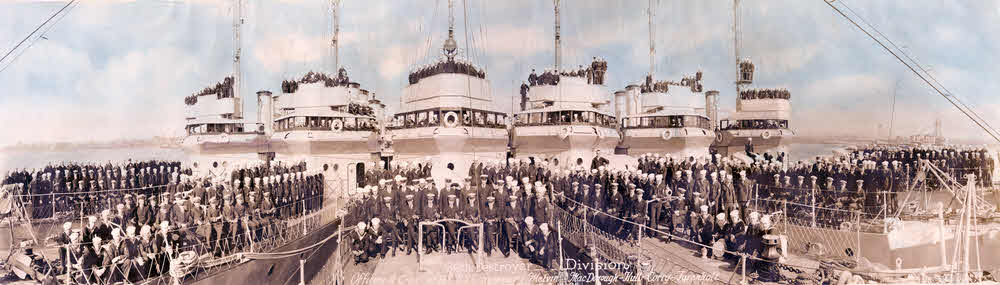 Destroyer Division 36,San Diego, 18 February 1928