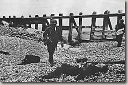 Allied dead at Dieppe.