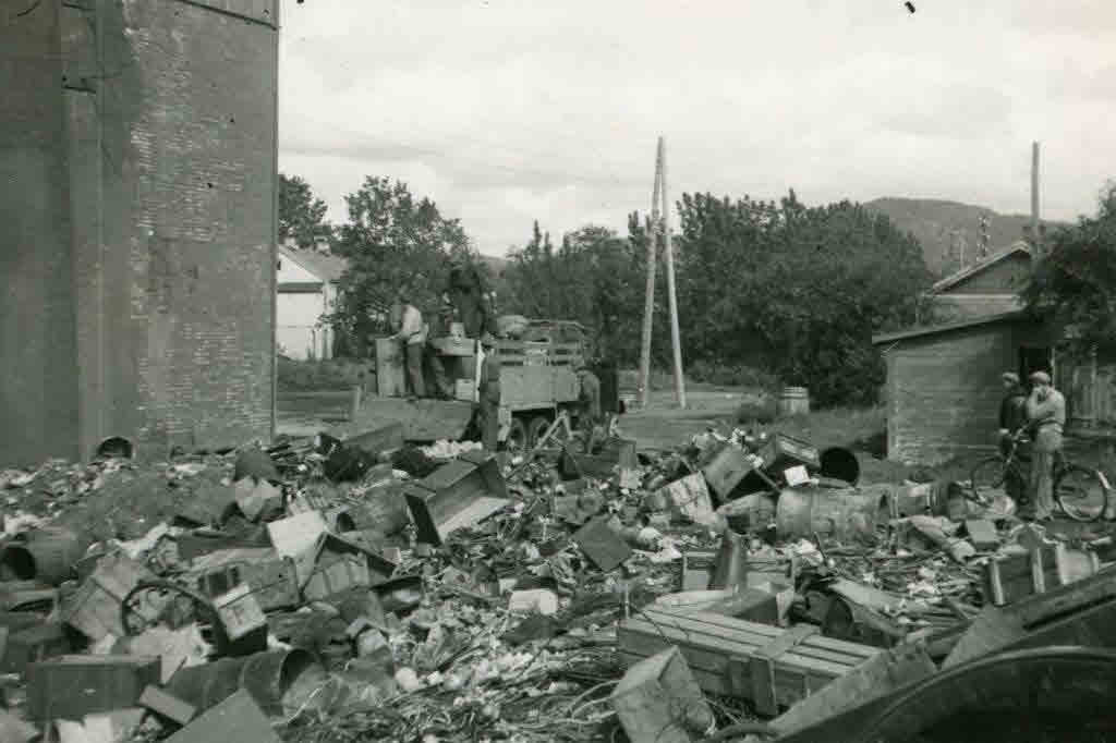Dumped Military Stores, Norway, 1945 