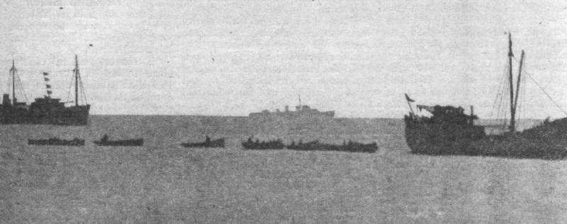 Very Small Boats at Dunkirk