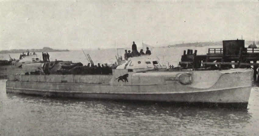 Two E-boats surrendered at Felixstowe 