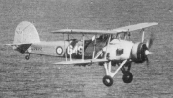Fairey Swordfish I of No.820 Squadron 