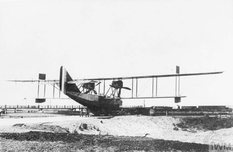 Felixstowe F.2a from the Rear 