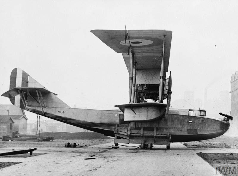 Felixstowe F.3 prototype from the right 