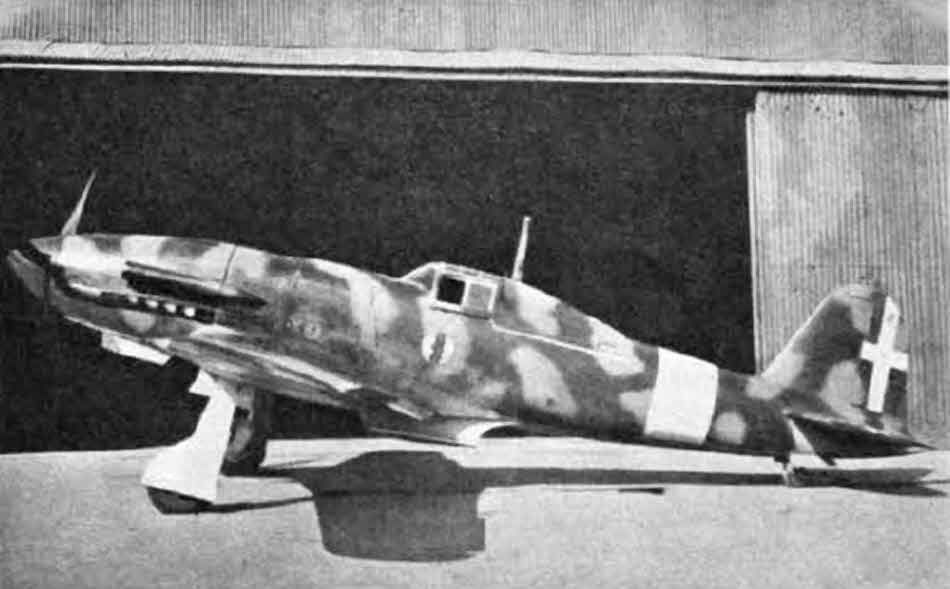Fiat G.55 Centauro from the Left 