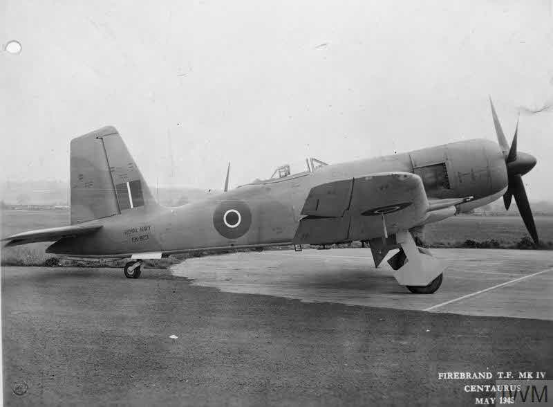 Blackbird Firebrand TF.IV from the right