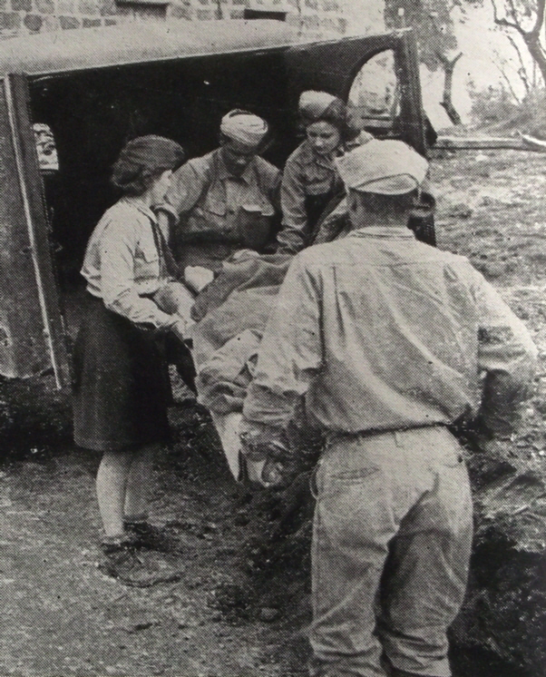 French Ambulance Drivers, Italy, 1944 