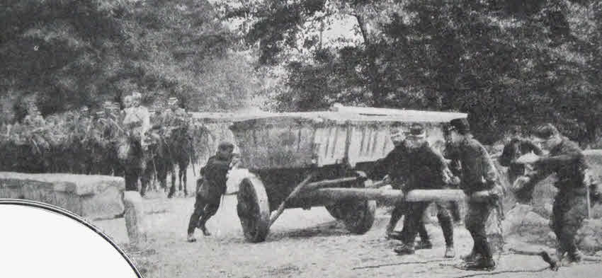 French Cavalry in Belgium, 1914 
