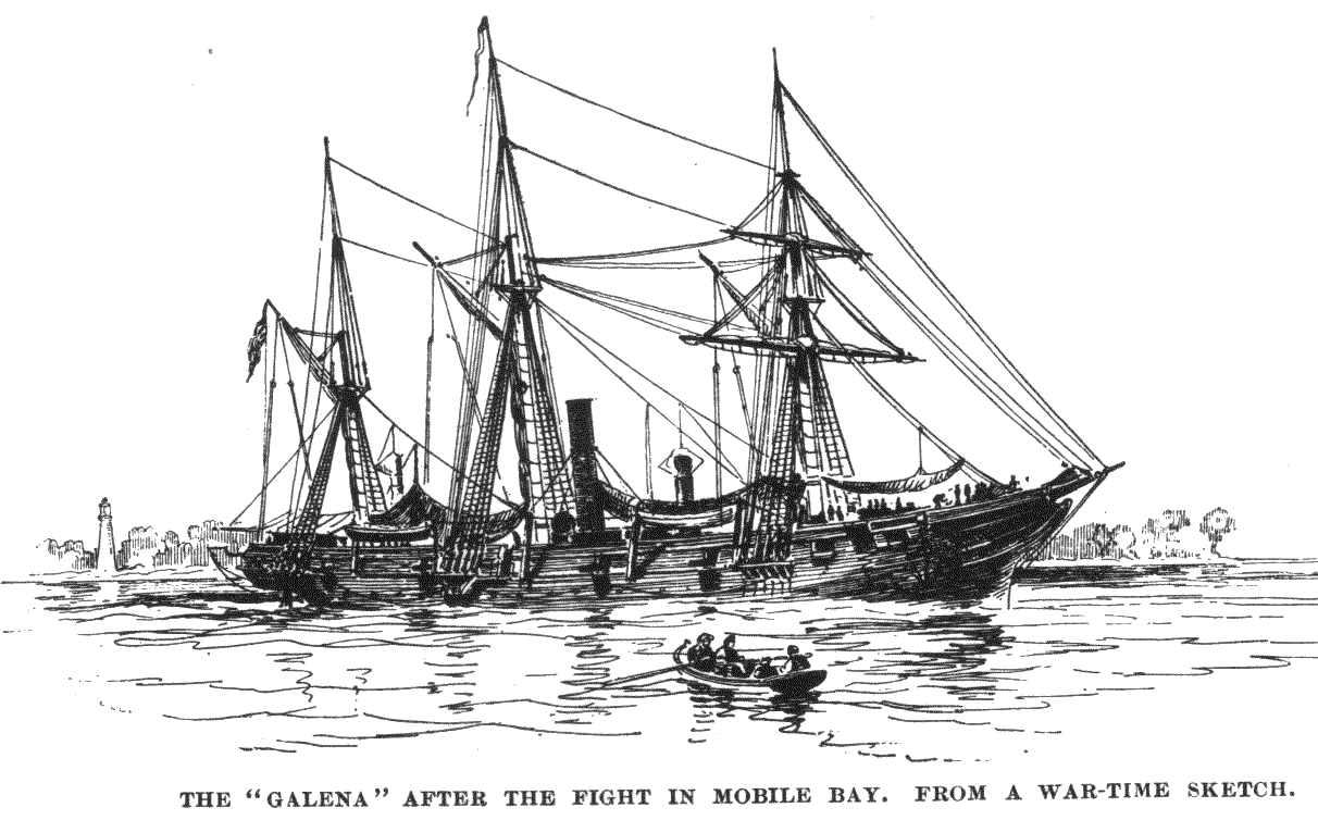 USS Galena 1864