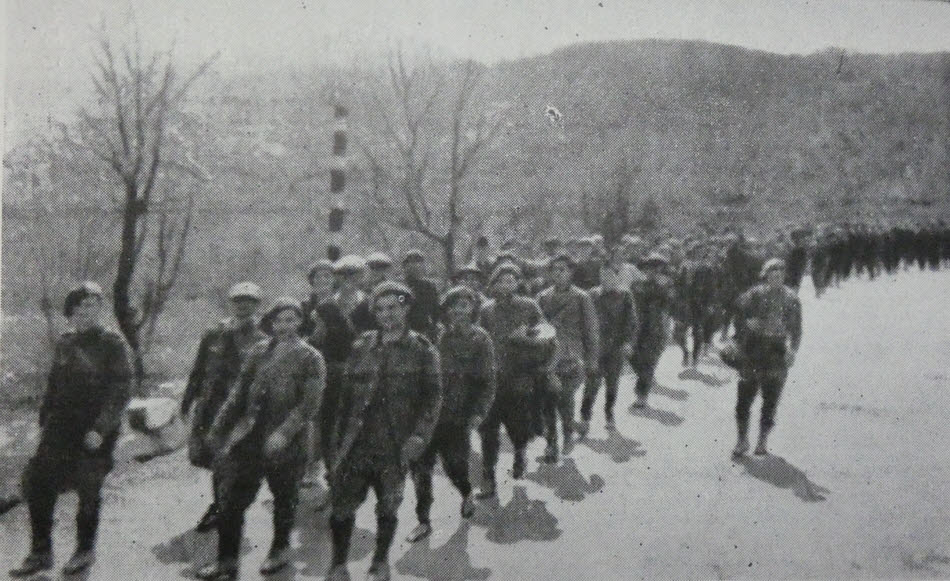 German and Romanian POWs, Crimea, 1944 