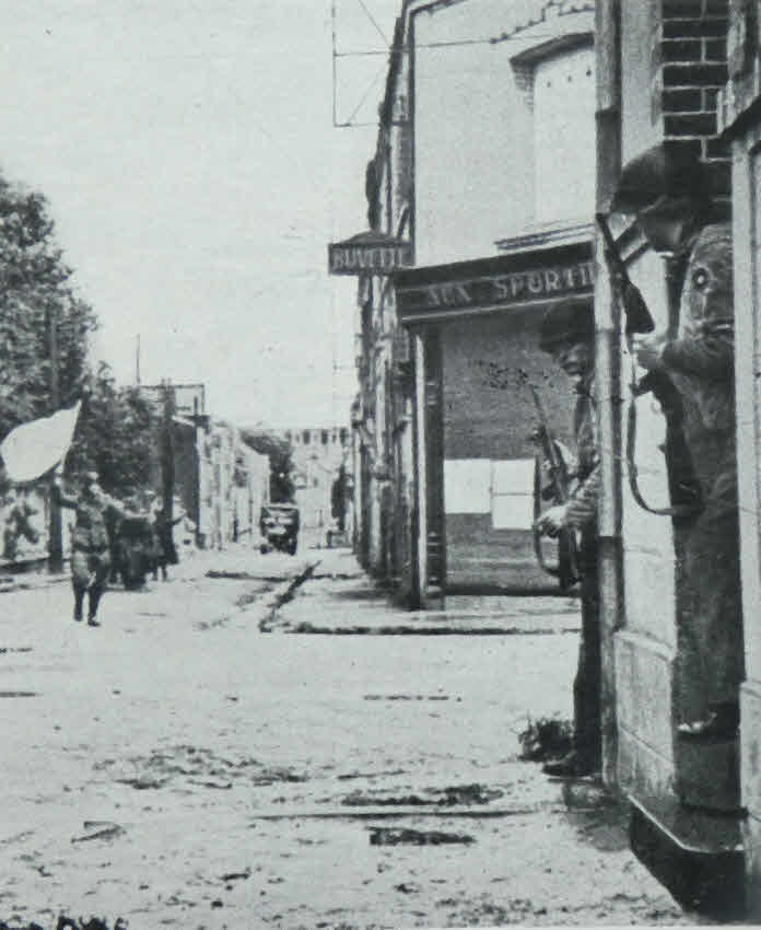 Germans surrendering at Cherbourg 