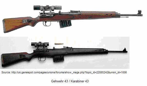Gewehr 43 semi-automatic rifle