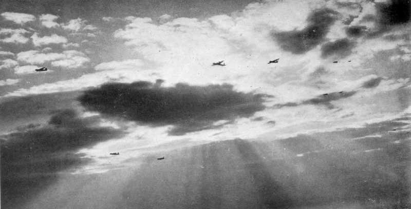Gliders approach Normandy 