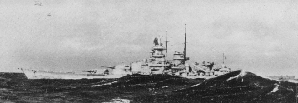 Gneisenau in the North Atlantic, 1941 