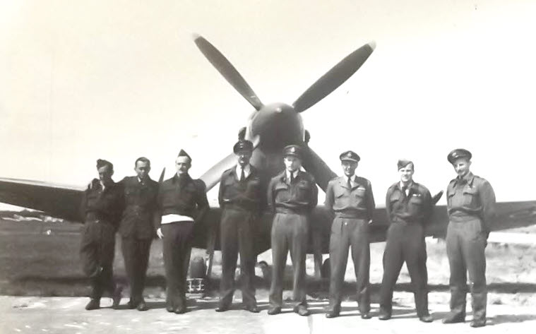 Pilots of No.322 Squadron, RAF 