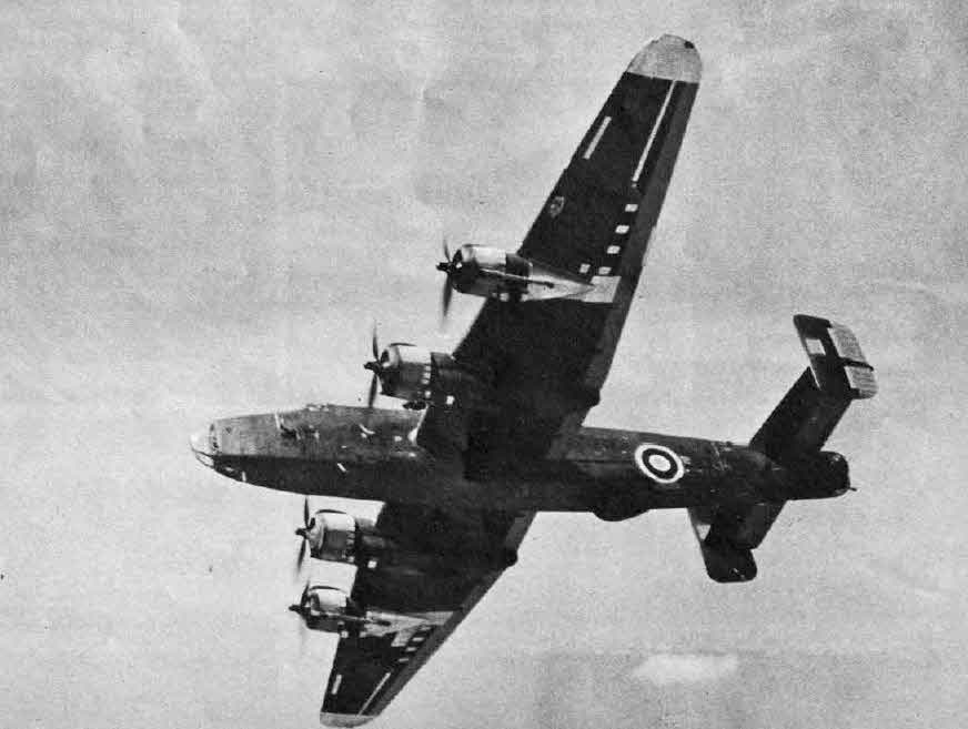 Halifax Mk.VII from below 