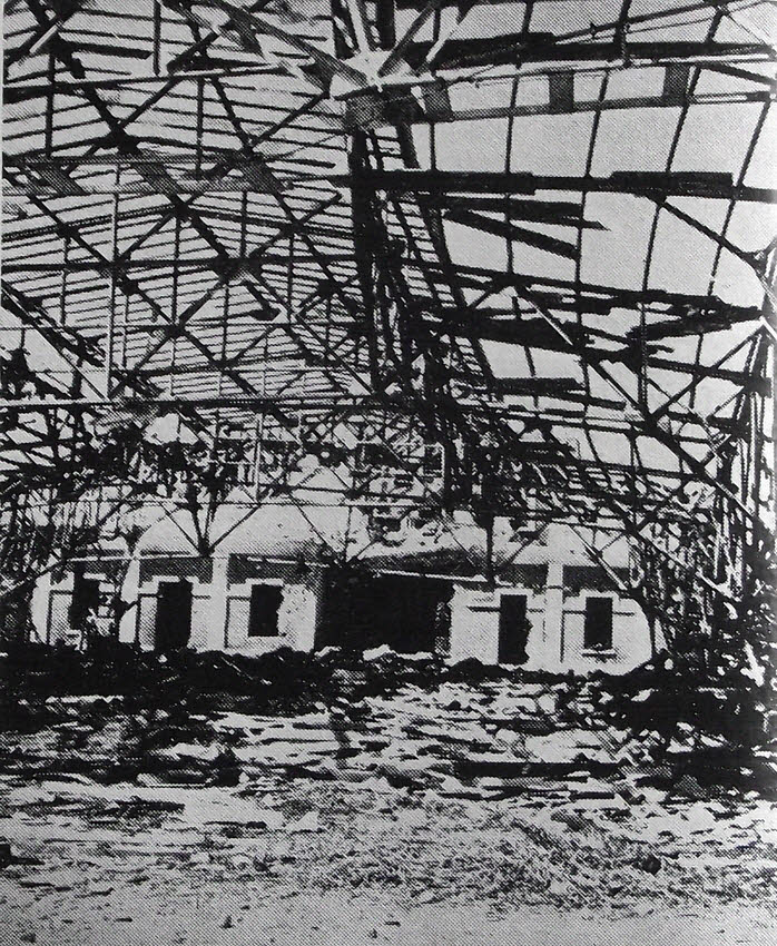 Ruined aircraft hanger, San Benedetto del Tronto 