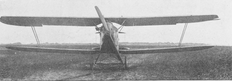 Hannover CL.II from the front 