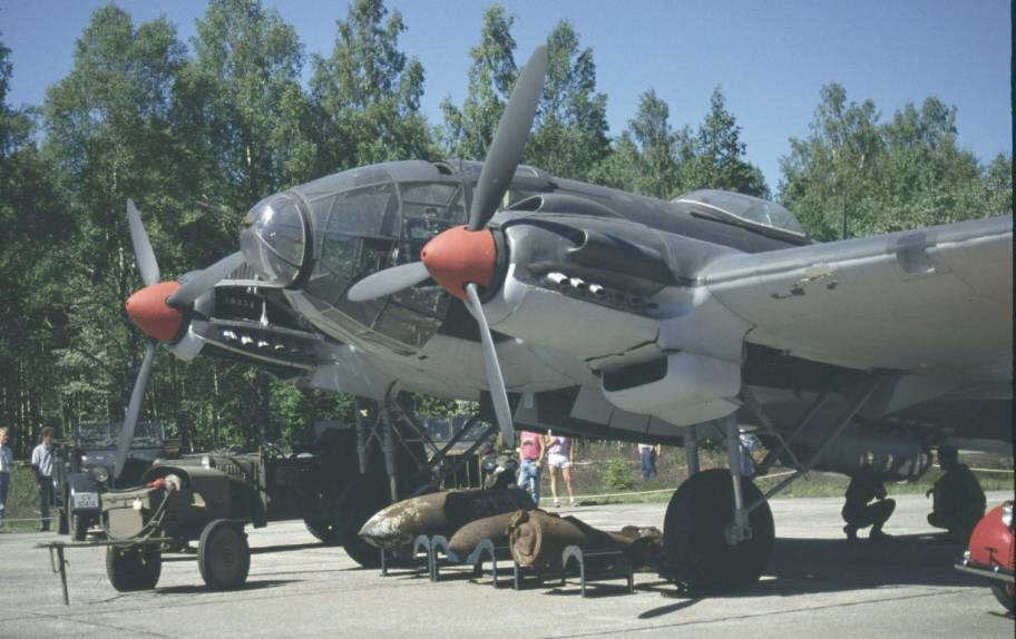 Heinkel He 111 at the Norwegian Air Museum