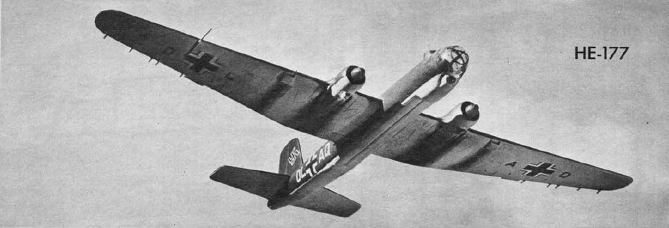 Heinkel He 177A-0 from below 