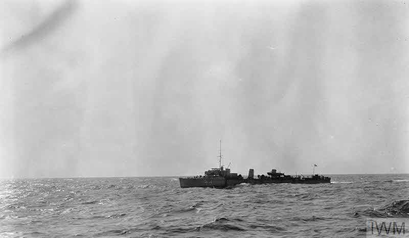 HMS Albatross during the First World War 