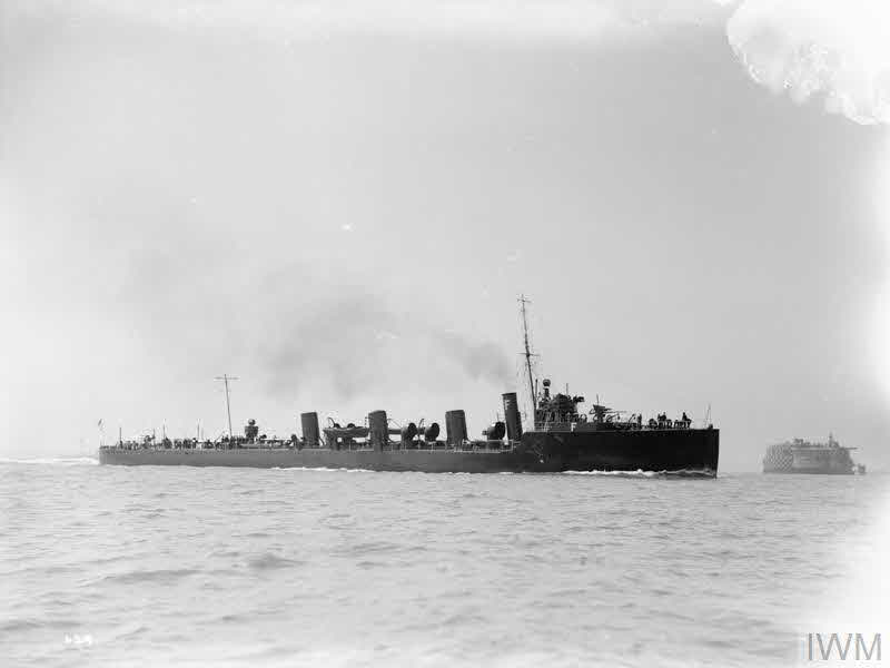 HMS Amazon in the Solent 