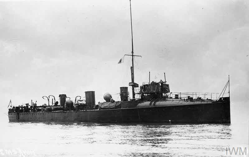 HMS Avon from the right 