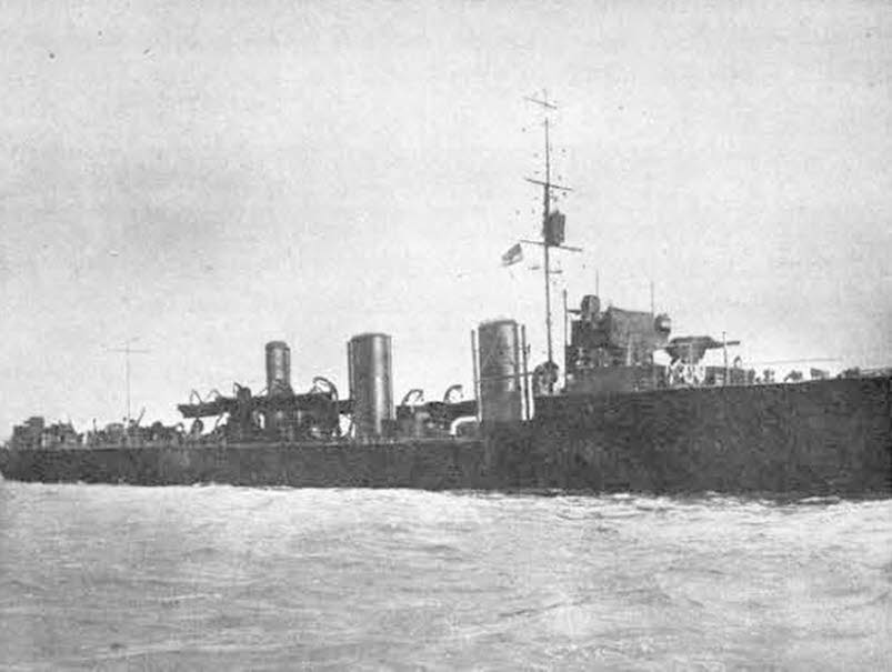 'G' Class Destroyer HMS Basilisk 