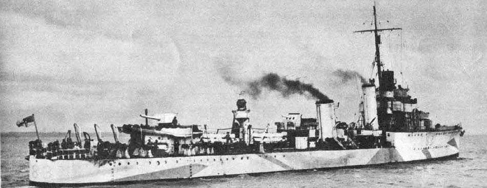Thornycroft Type Destroyer Leader HMS Broke