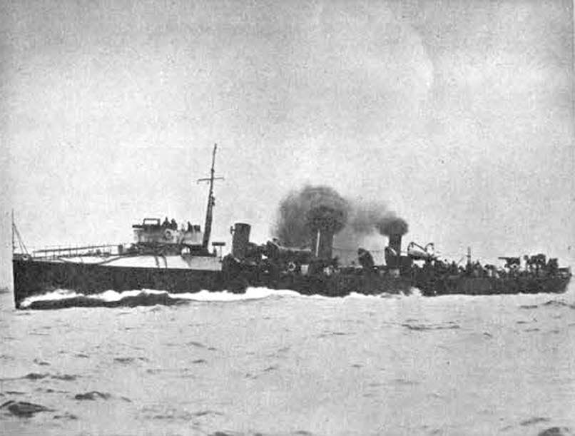 'C' Class Destroyer HMS Bullfinch 