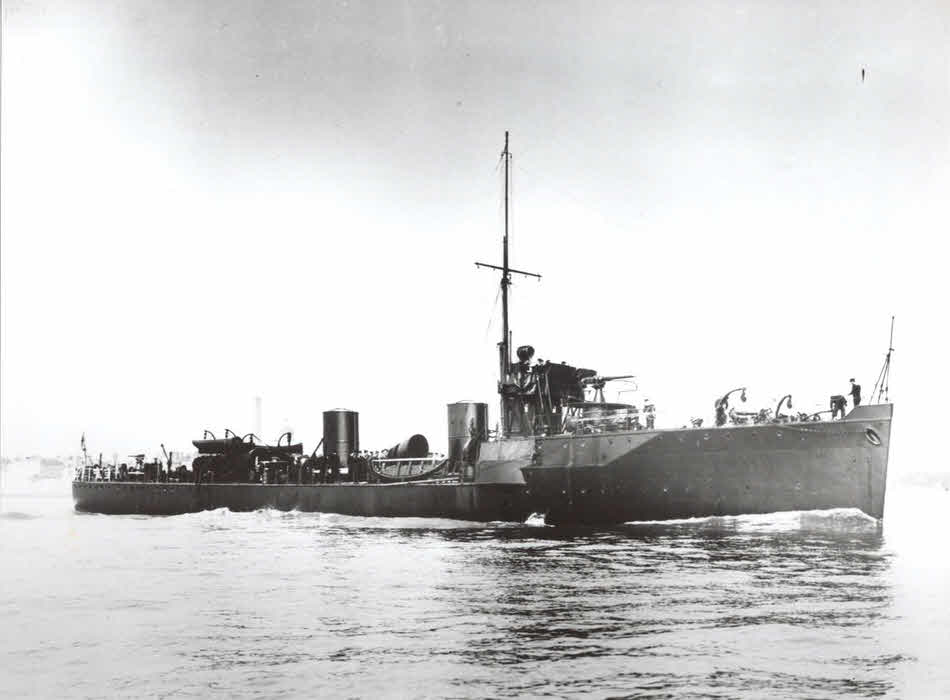 HMS Eden from the right 