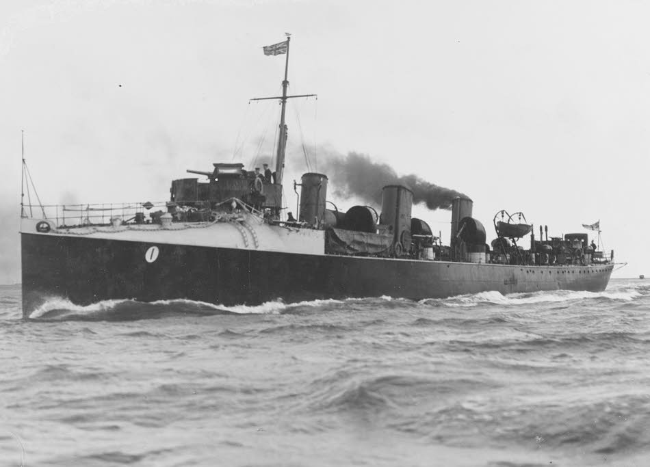 HMS Flying Fish in Victorian Livery 