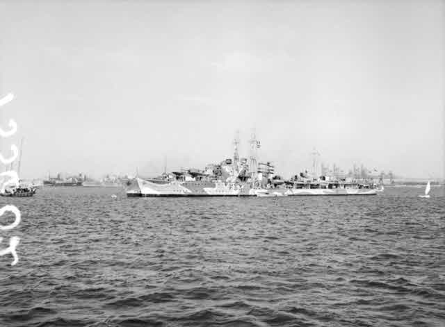 HMS Janus at Alexandria, 1940 