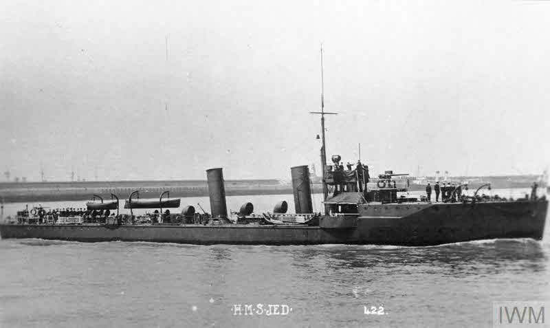 HMS Jed from the right 