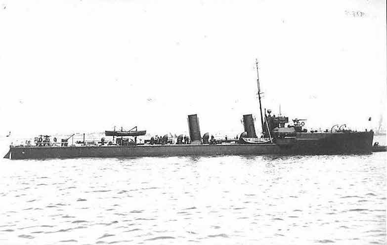 HMS Kennet from the right 