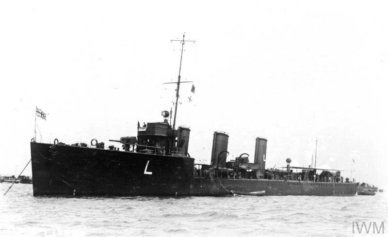 HMS Lennox from the left 