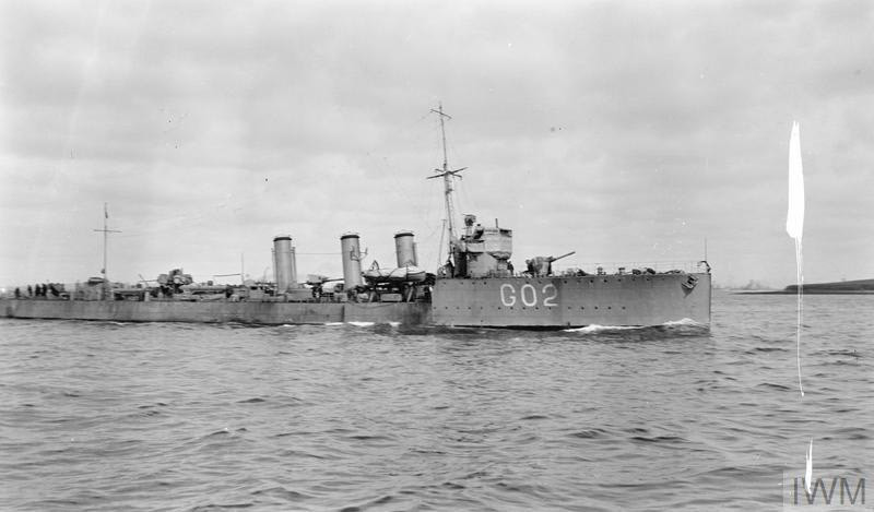 HMS Mandate, Scapa Flow, 1917 