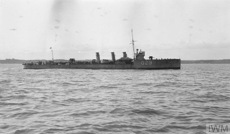 HMS Marvel, 1917 