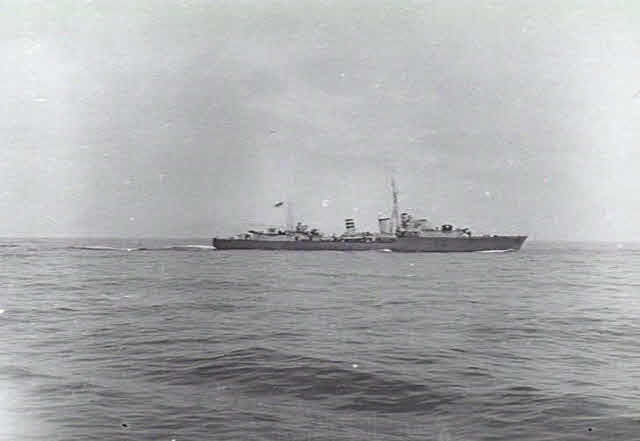 HMS Mohawk in the Mediterranean, 1940 