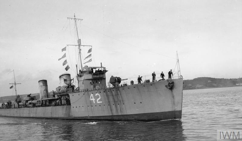 HMS Musketeer, 1919 