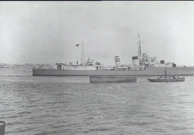 HMS Nubian at Alexandria, 1940 