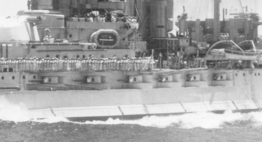 6in Gun Battery on HMS Queen Elizabeth 